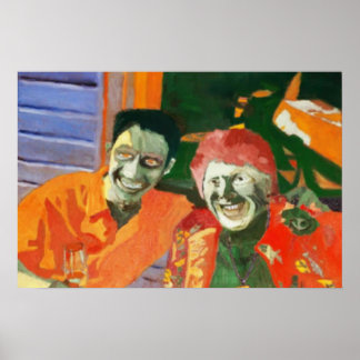 YOUTH AND BEAUTY SHARE A LAUGH POSTER