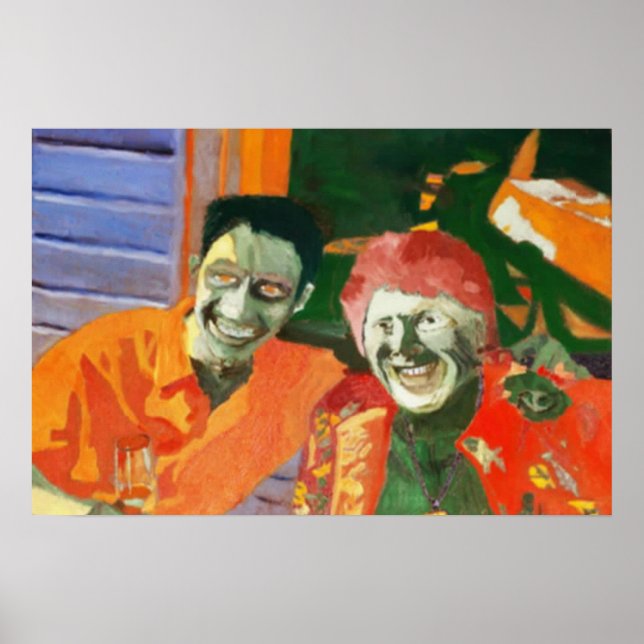 YOUTH AND BEAUTY SHARE A LAUGH POSTER (Front)