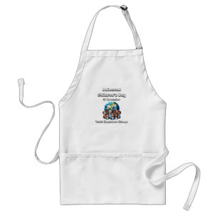 Youth Empowers Change. Universal Children's Day. Standard Apron