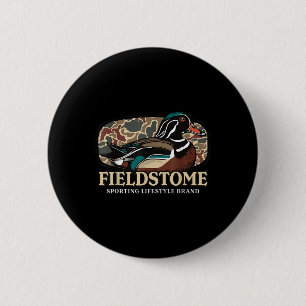 Youth Fieldstone Camo Wood Duck Tee 6 Cm Round Badge