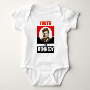 Youth for President John F. Kennedy Baby Bodysuit