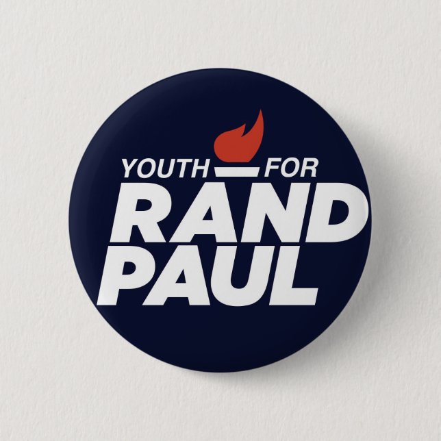 Youth for Rand Paul Campaign Button (Front)