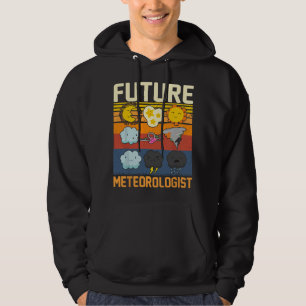 Youth Future Meteorologist Weatherman Weather Fore Hoodie
