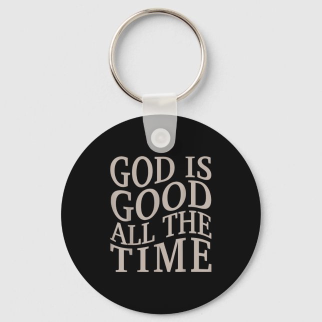Youth God Is Good Christian Teen Girl Jesus Love Y Key Ring (Front)