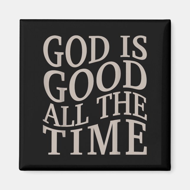 Youth God Is Good Christian Teen Girl Jesus Love Y Magnet (Front)