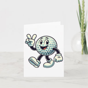 Youth Golf Player Boys Golf Funny Card