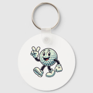 Youth Golf Player Boys Golf Funny  Key Ring