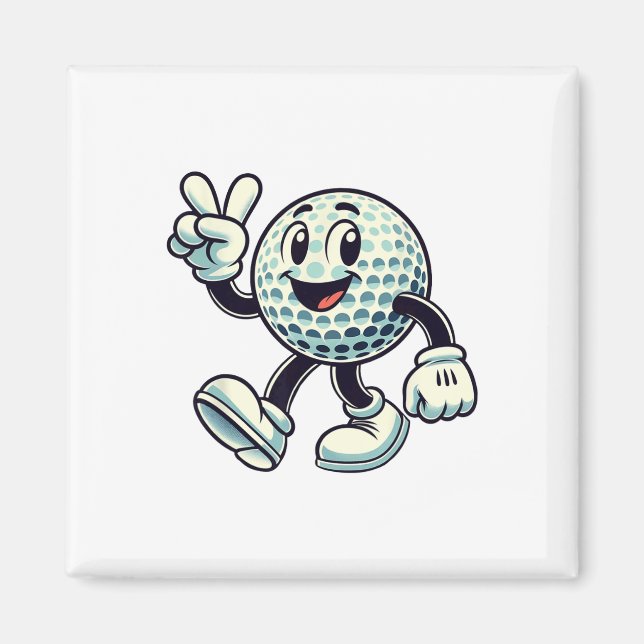 Youth Golf Player Boys Golf Funny  Magnet (Front)