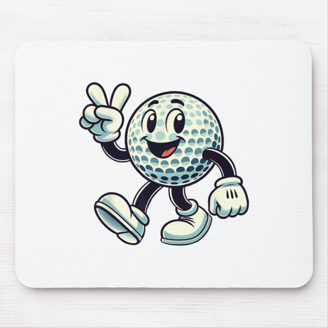 Youth Golf Player Boys Golf Funny  Mouse Pad (Front)