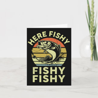 Youth Here-fishy Shirt Kids Toddler Men Funny B Fi Card