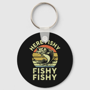 Youth Here-fishy Shirt Kids Toddler Men Funny B Fi Key Ring