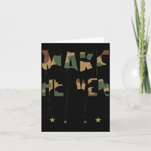 Youth Make Heaven Crowded Camouflage Jesus Camo Ch Card