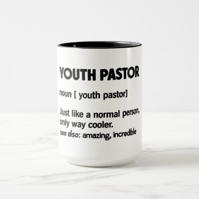 Youth Pastor Definition Mug (Center)