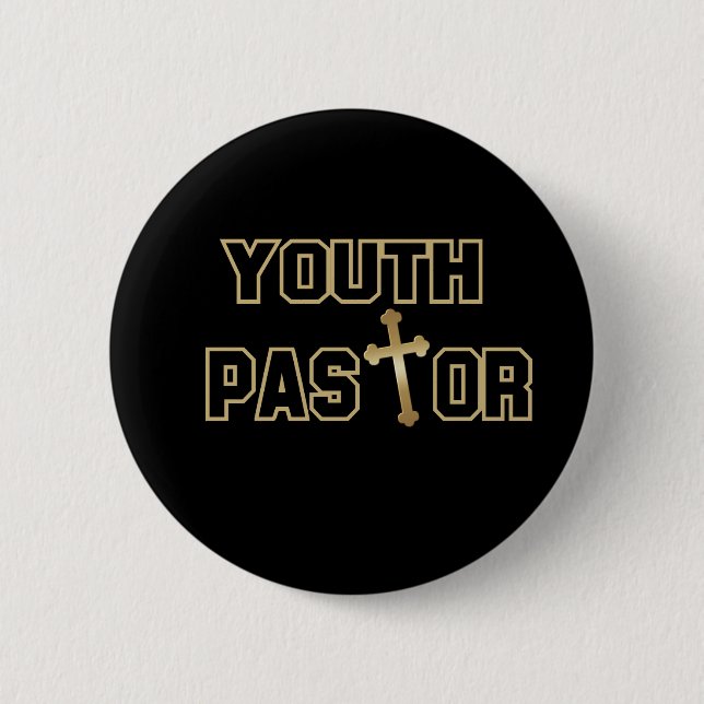 Youth Pastor Gifts 6 Cm Round Badge (Front)