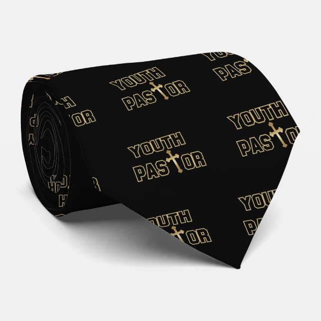 Youth Pastor Gifts Tie (Rolled)