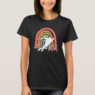 Youth Speedskater women Ice Skating cute Speed Ska T-Shirt