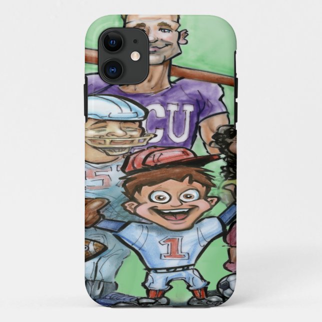 Youth Sports Case-Mate iPhone Case (Back)