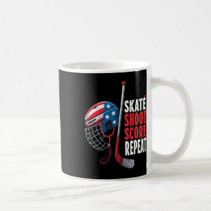 Youth Usa Ice Hockey Jersey Ice Boys Hockey Birthd Coffee Mug
