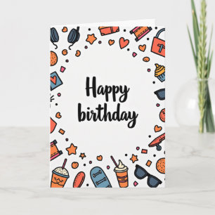 Youthful Icon Birthday Card