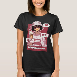 Youthful & Stylish Multiple Myeloma Family Support T-Shirt