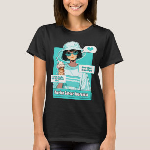 Youthful & Stylish Ovarian Cancer Family Support T-Shirt