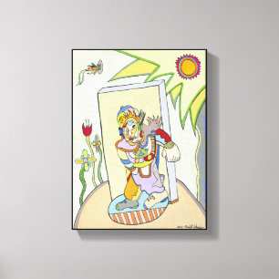 "Youthman" by Ruchell Alexander Canvas Print