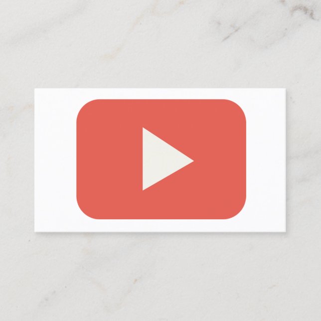 youtube business card (Front)