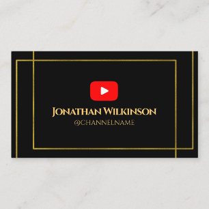YOUTUBE Channel Advertisement QR Code Scan Business Card