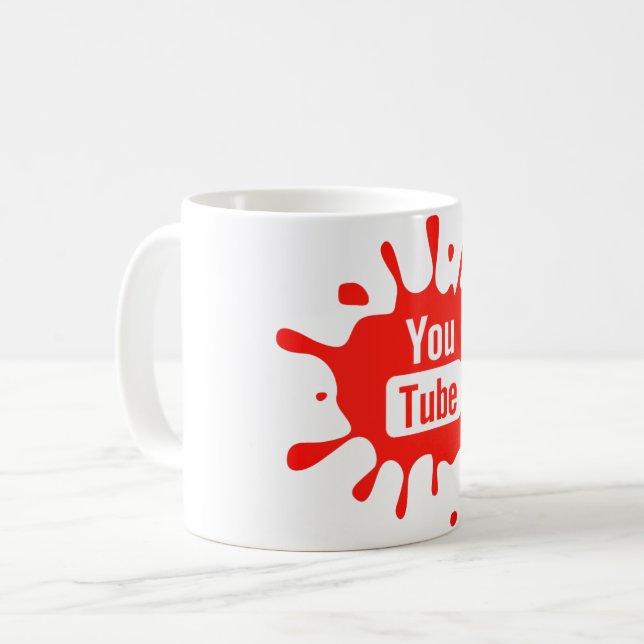 YouTube Mug (Front Left)