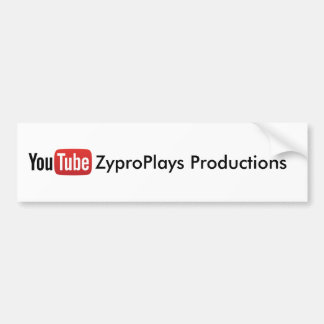 YouTube ZyproPlays Productions Sticker