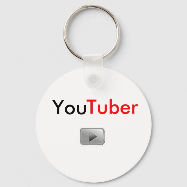 YouTuber Keychain (Front)