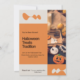 You've Been Booed custom Invitation