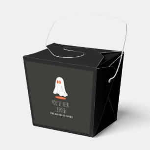 You've been booed custom name family halloween favour box
