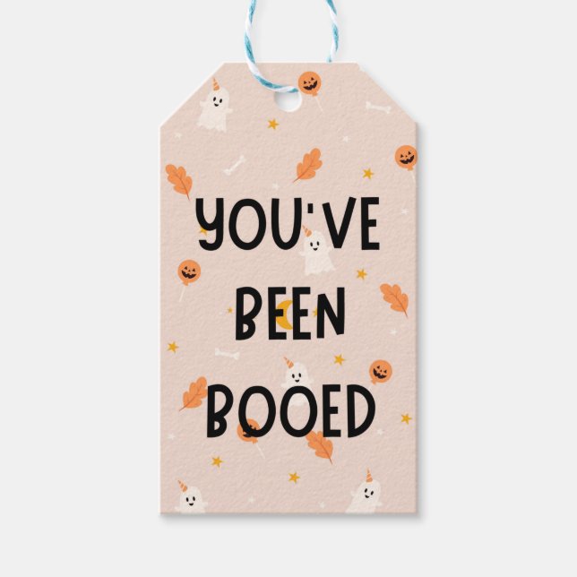 You've Been Booed Gift Tags (Front)