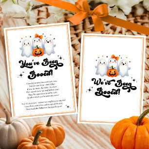 You've Been Booed Halloween Neighbour Game Card