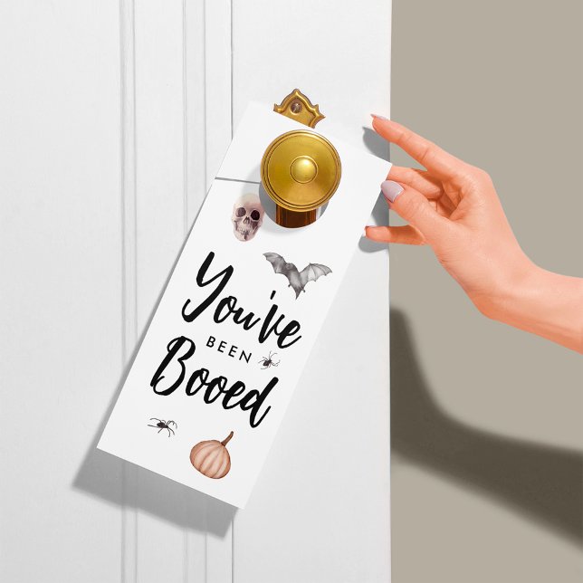 You've Been Booed Neighbourhood Halloween Game Door Hanger (Creator Uploaded)