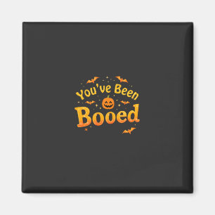 You've been booed Spooky Pumpkin Halloween Magnet