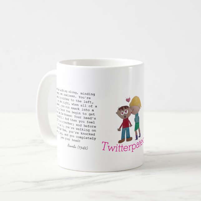 You've Been Twitterpated Coffee Mug (Front Left)