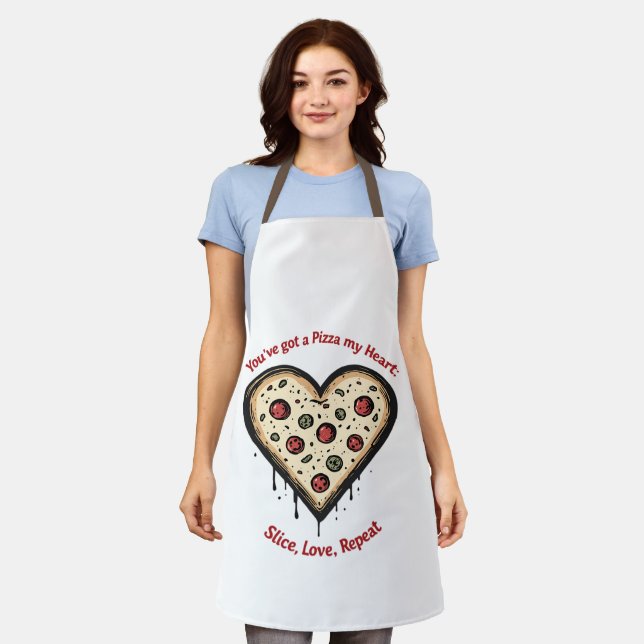 You've Got a Pizza My Heart Apron (Worn)