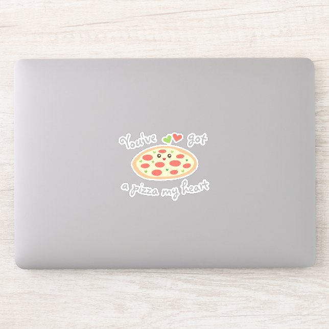 You've Got a Pizza My Heart Cute Kawaii Food Pun (Computer)