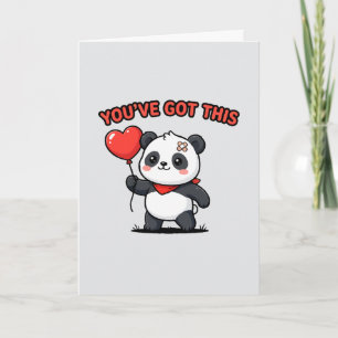 You've Got This Panda Bear Encouragement Gift Card