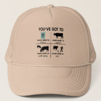 You've Got to Know When to Funny Ranch Life Cows