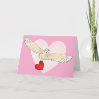 You've Got Your Talons in My Heart Funny Romantic Card