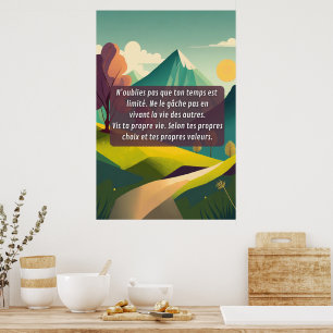 You've only got one life poster