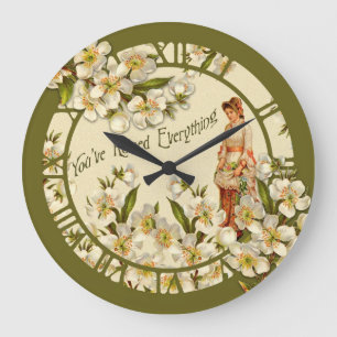 You've Ruined Everything Large Clock