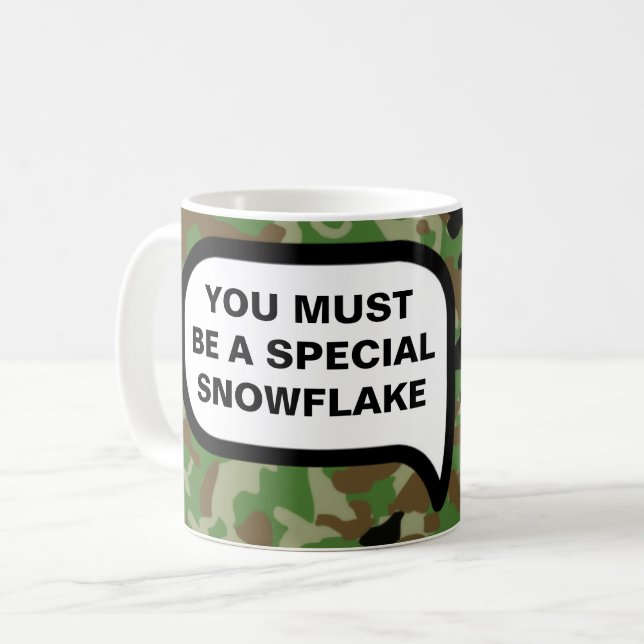 You've Won The Special Snowflake Award, Congrats. Coffee Mug (Front Left)