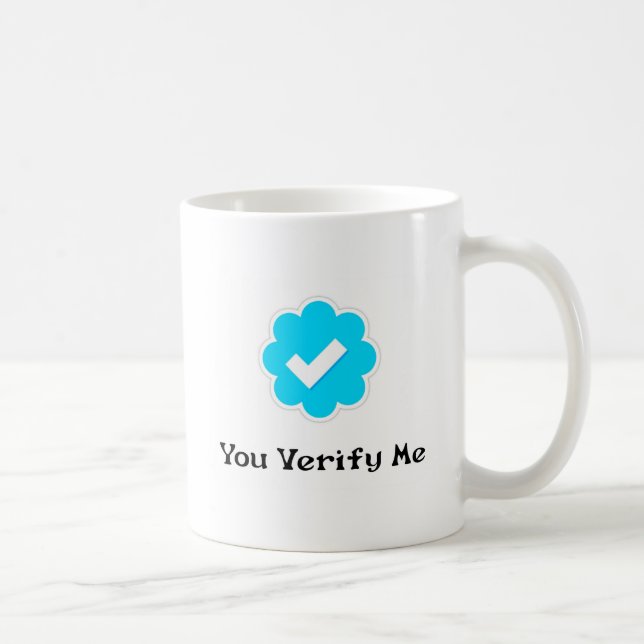 #YouVerifyMe Coffee Mug (Right)