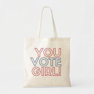 #YouVoteGirl Tote Bag