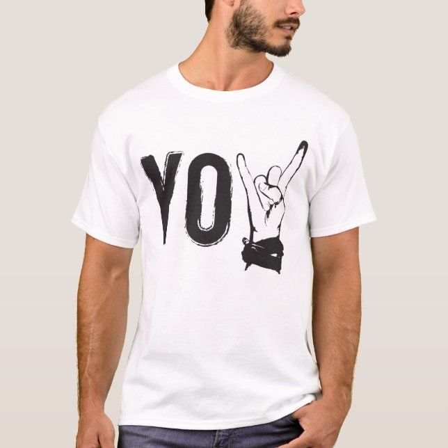YOW White T-Shirt (Front)