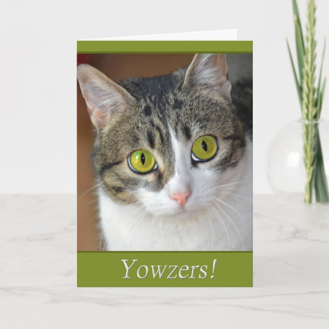 Yowzers Card (Front)